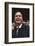 George Hw Bush at Football Game, Rfk Stadium, Washington DC, October 10, 1971-Leonard Mccombe-Framed Photographic Print