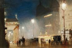 The Strand, London, at Theater Time-George Hyde-Pownall-Framed Premier Image Canvas