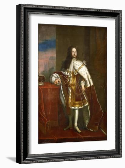 George I (1660-172), C1714-Godfrey Kneller-Framed Giclee Print