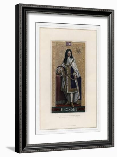 George I, King of Great Britain-William Home Lizars-Framed Giclee Print