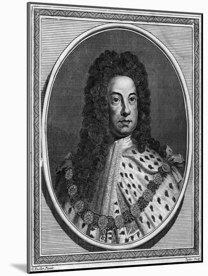 George I of Great Britain, 18th Century-Taylor-Mounted Giclee Print