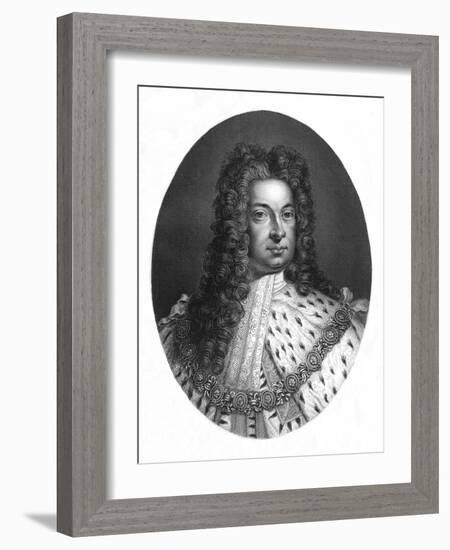 George I-Godfrey Kneller-Framed Giclee Print