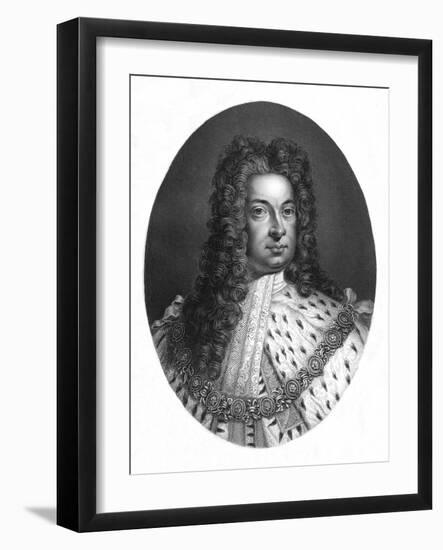 George I-Godfrey Kneller-Framed Giclee Print