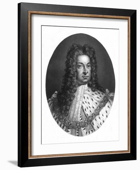 George I-Godfrey Kneller-Framed Giclee Print