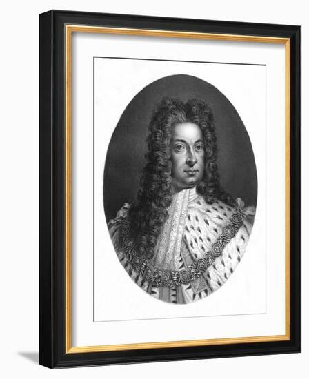 George I-Godfrey Kneller-Framed Giclee Print