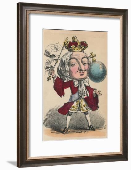 'George II', 1856-Alfred Crowquill-Framed Giclee Print