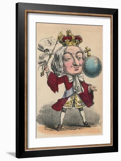 'George II', 1856-Alfred Crowquill-Framed Giclee Print