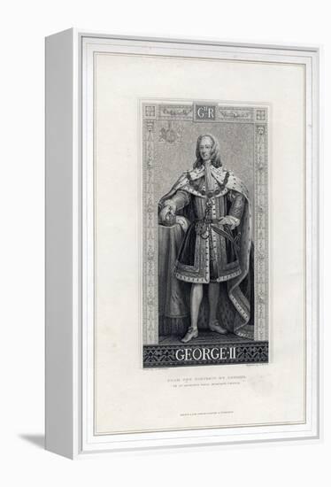 George II of Great Britain-T Brown-Framed Premier Image Canvas