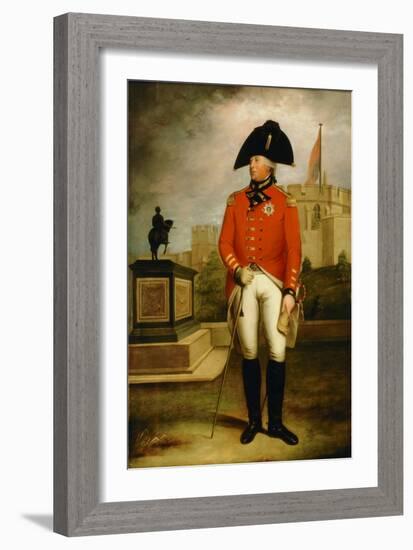 George III (1738-1820), C.1800 (Oil on Panel)-William Beechey-Framed Giclee Print