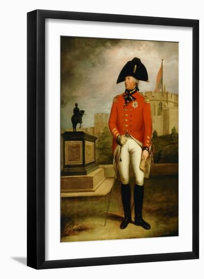 George III (1738-1820), C.1800 (Oil on Panel)-William Beechey-Framed Giclee Print