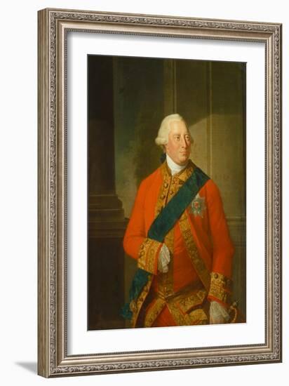 George III of Britain, 1779-Johann Zoffany-Framed Giclee Print