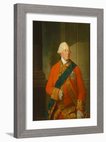 George III of Britain, 1779-Johann Zoffany-Framed Giclee Print