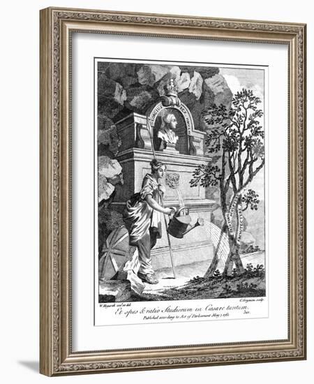 George III of the United Kingdom, 1761-Charles Grignion-Framed Giclee Print