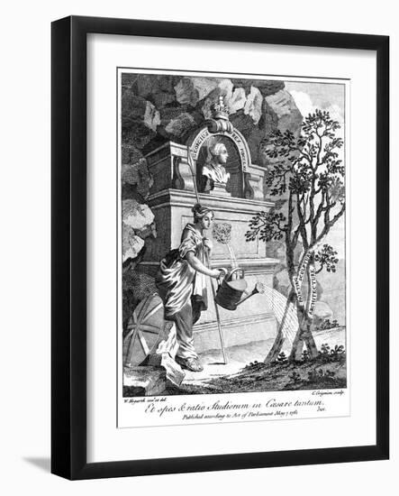 George III of the United Kingdom, 1761-Charles Grignion-Framed Giclee Print