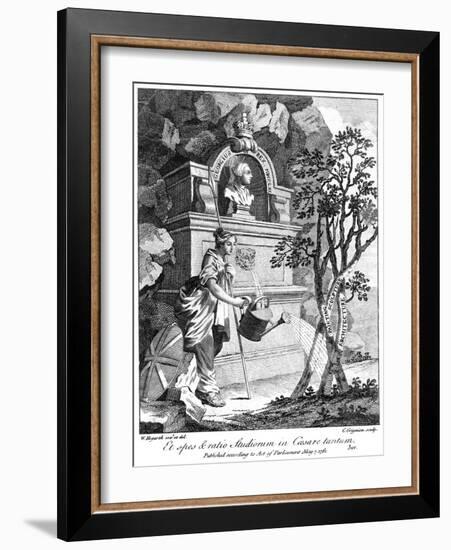 George III of the United Kingdom, 1761-Charles Grignion-Framed Giclee Print