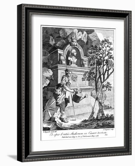 George III of the United Kingdom, 1761-Charles Grignion-Framed Giclee Print