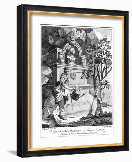 George III of the United Kingdom, 1761-Charles Grignion-Framed Giclee Print