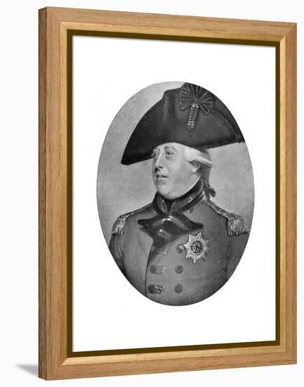 George III of the United Kingdom, Late 18th-Early 19th Century-Richard Cosway-Framed Premier Image Canvas