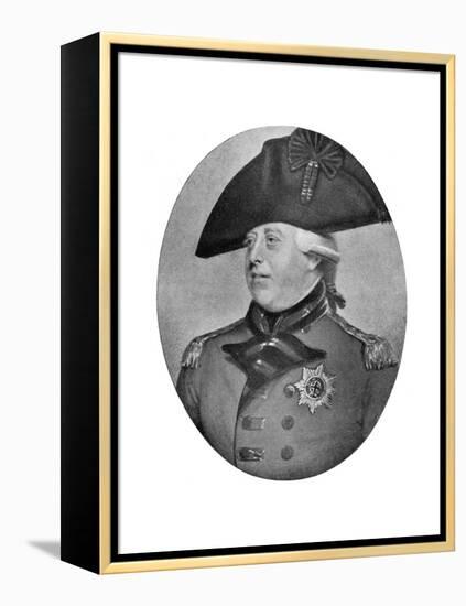 George III of the United Kingdom, Late 18th-Early 19th Century-Richard Cosway-Framed Premier Image Canvas