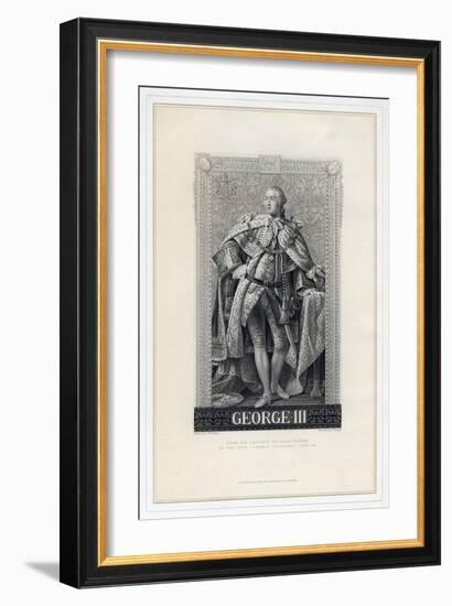 George III of the United Kingdom-W Ridgway-Framed Giclee Print