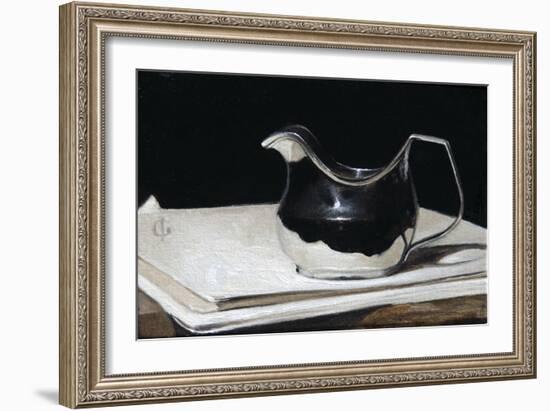 George III Silver Cream Jug, 2009-James Gillick-Framed Giclee Print