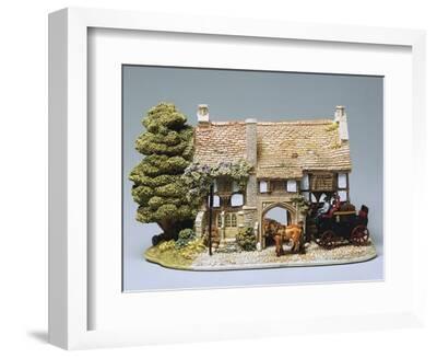 'George Inn, Miniature, Ceramic, Lilliput Lane Manufacture, Carlisle