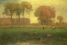 Landscape with Trout Stream, 1857-George Inness-Giclee Print