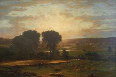 October, 1882-86, by George Inness, 1825-1894, American landscape painting,-George Inness-Art Print