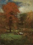 The Mill Pond, 1889-George Inness Snr.-Framed Premier Image Canvas