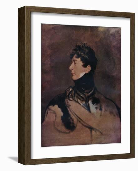 'George IV, (1762-1830), King of Great Britain and Ireland', c1814-Thomas Lawrence-Framed Giclee Print