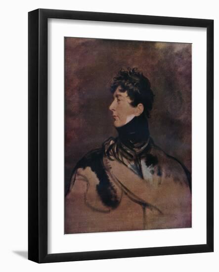 'George IV, (1762-1830), King of Great Britain and Ireland', c1814-Thomas Lawrence-Framed Giclee Print