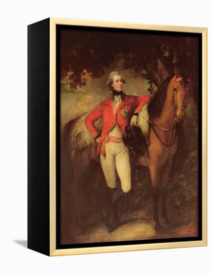 George Iv, as Prince of Wales, 1782-Thomas Gainsborough-Framed Premier Image Canvas