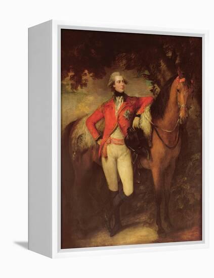 George Iv, as Prince of Wales, 1782-Thomas Gainsborough-Framed Premier Image Canvas