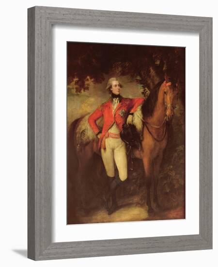 George Iv, as Prince of Wales, 1782-Thomas Gainsborough-Framed Giclee Print