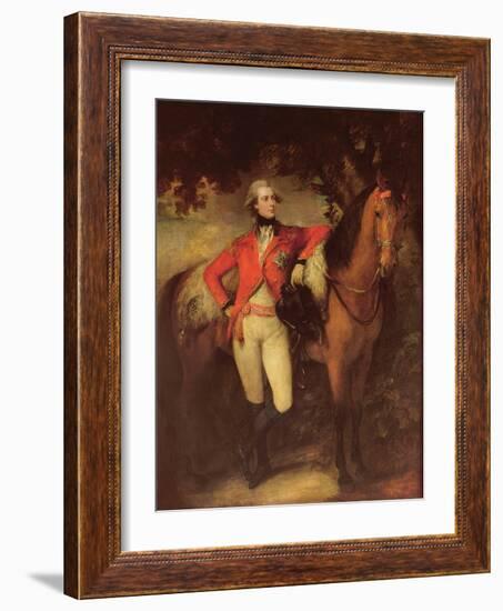 George Iv, as Prince of Wales, 1782-Thomas Gainsborough-Framed Giclee Print