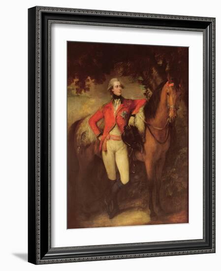 George Iv, as Prince of Wales, 1782-Thomas Gainsborough-Framed Giclee Print