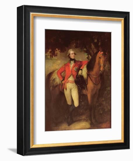 George Iv, as Prince of Wales, 1782-Thomas Gainsborough-Framed Giclee Print