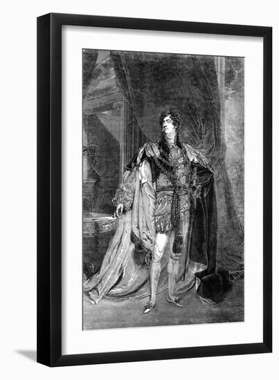 George IV, King of the United Kingdom of Great Britain and Ireland-Thomas Lawrence-Framed Giclee Print