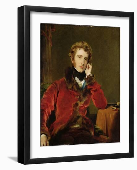 George James Welbore Agar-Ellis, Later 1st Lord Dover, c.1823-24-Thomas Lawrence-Framed Giclee Print