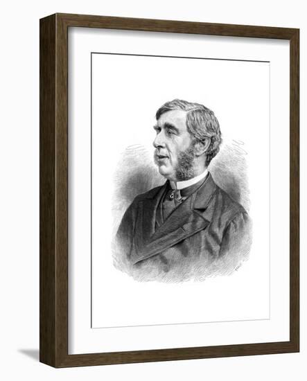 George Joachim Goschen, Chancellor of the Exchequer, 1887-R Taylor-Framed Giclee Print