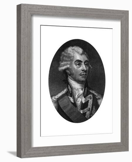 George Keith Elphinstone (1746-182), 1st Viscount Keith, British Admiral, 1837-I Chapman-Framed Giclee Print