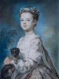 Portrait of Lady Charlotte Boyle-George Knapton-Giclee Print