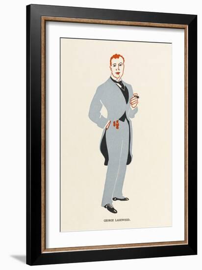 George Lashwood English Music Hall Entertainer-Elizabeth Pyke-Framed Premium Giclee Print