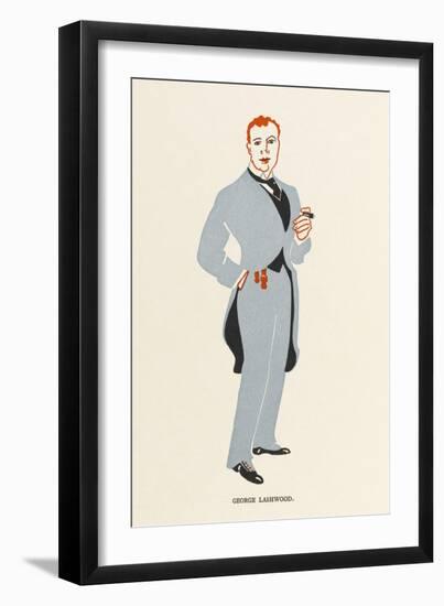 George Lashwood English Music Hall Entertainer-Elizabeth Pyke-Framed Premium Giclee Print