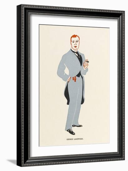 George Lashwood English Music Hall Entertainer-Elizabeth Pyke-Framed Premium Giclee Print