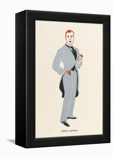 George Lashwood English Music Hall Entertainer-Elizabeth Pyke-Framed Stretched Canvas