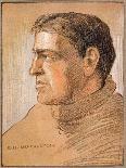 Portrait of Frank Wild (1873-1939) from 'The Heart of the Antarctic' by Sir Ernest Shackleton-George Marston-Giclee Print