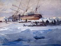 Portrait of Shackleton, from 'The Heart of the Antarctic' by Sir Ernest Shackleton (1874-1922)-George Marston-Giclee Print