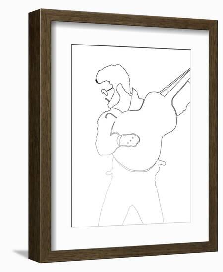 George Michael-Logan Huxley-Framed Art Print