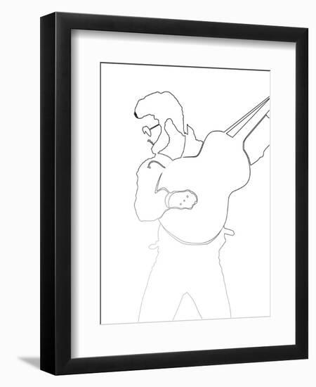 George Michael-Logan Huxley-Framed Art Print